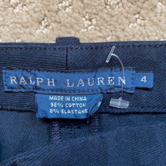 Ralph Lauren 2 Tone legging pants. Size 4. Excellent condition. - Picture 2 of 9